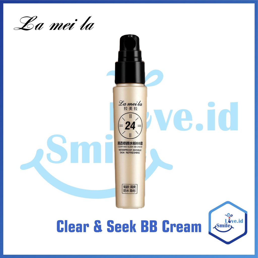 LAMEILA New BB Cream Clear and Sleek 30ml Slim Type Super Wearing Liquid Foundation Makeup L35