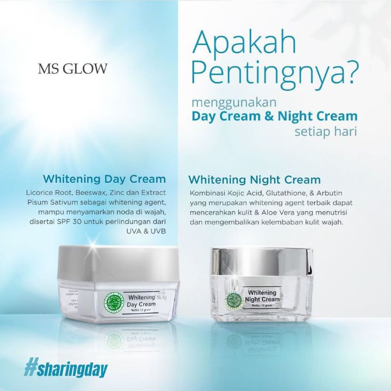 Ms Glow Day Cream | Cream Siang Ms Glow