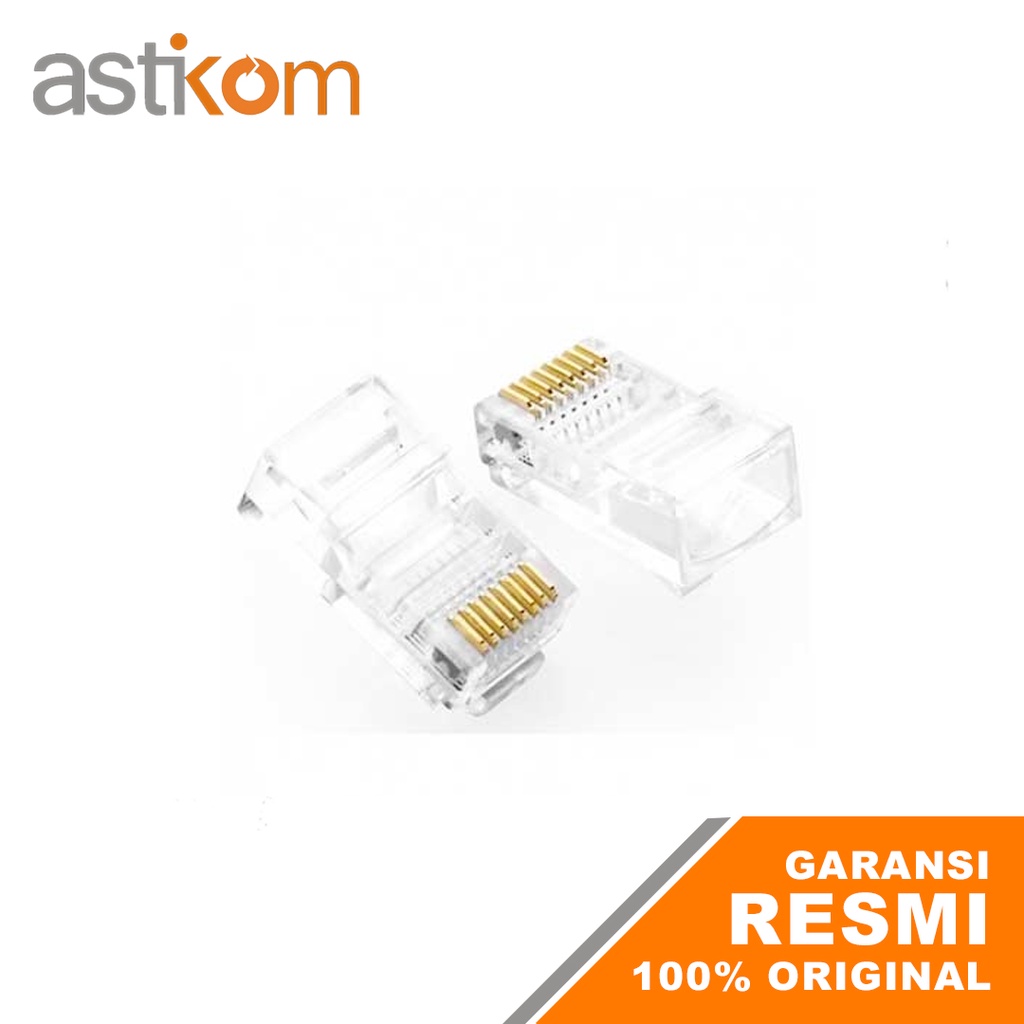 Konektor RJ45 Cat5e Belden Connector RJ 45 CAT5 eceran | By Astikom