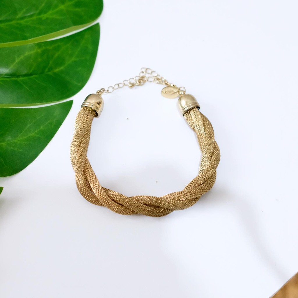 GOLD NECKLACE WOMEN ACCESORIES AKSESORIS WANITA GELANG WANITA GELANG GOLD