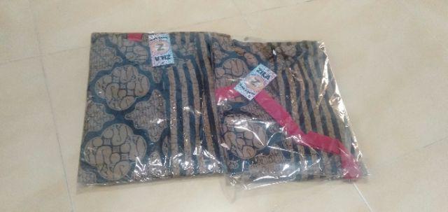 Ready - Mikha Blouse Batik Kombinasi Batik Kerja Wanita Batik Solo Batik Modern Kombinasi Cantik