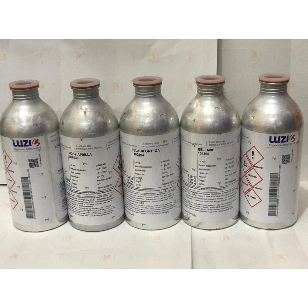 Kaleng Bekas Botol Parfum Luzi 500 ml