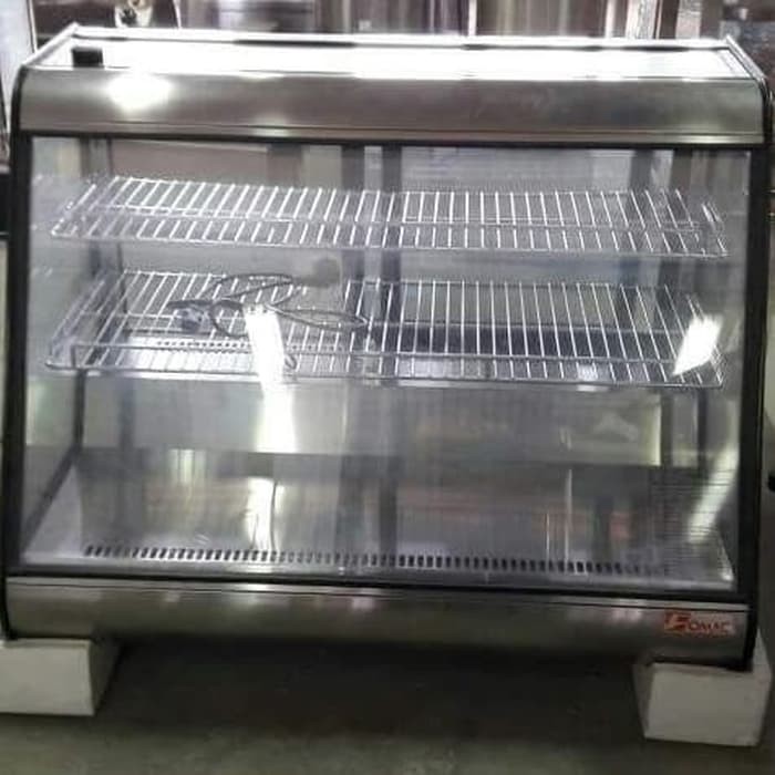 Food warmer FOMAC SHC BW680 showcase display penghangat makanan