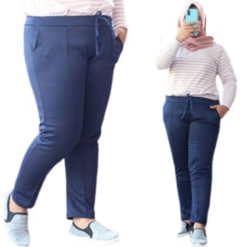 CELANA DOTY PANTS SCUBA JUMBO SIZE M-XXXL / CELANA CUBIT TALI/CELANA GARIS TULANG