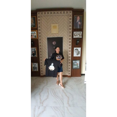 MERCHANDISE DIDI KEMPOT kaos dewasa lengan pendek wrn hitam seri pokoe melu