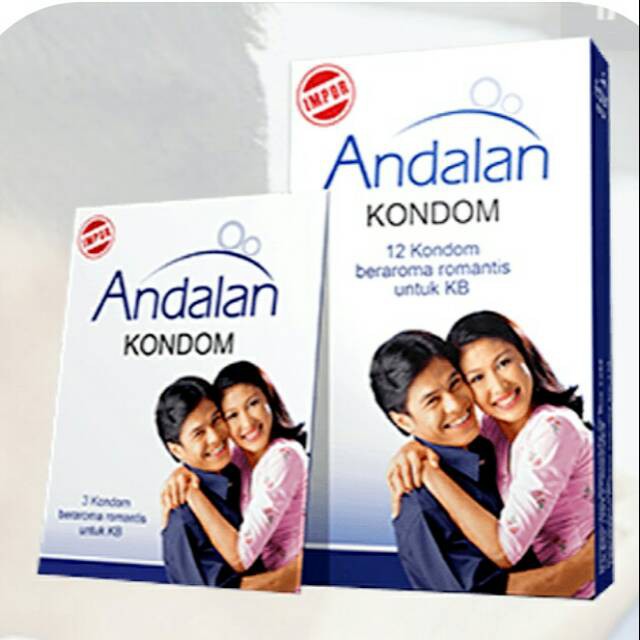 Kondom Andalan 3s Dan 12s / Kondom Kontrasepsi