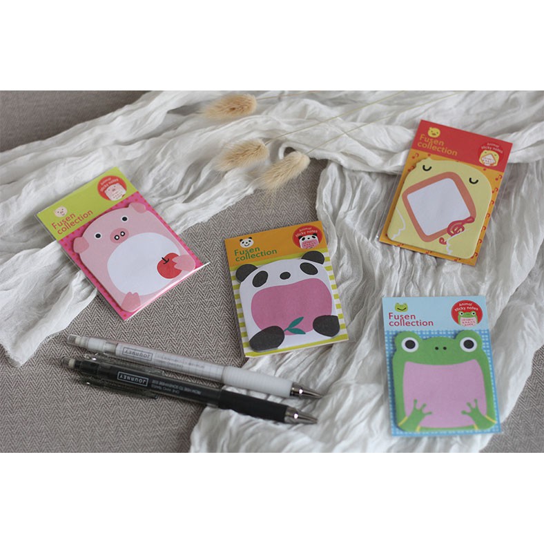 

STICKY NOTES DESAIN KARTUN BINATANG