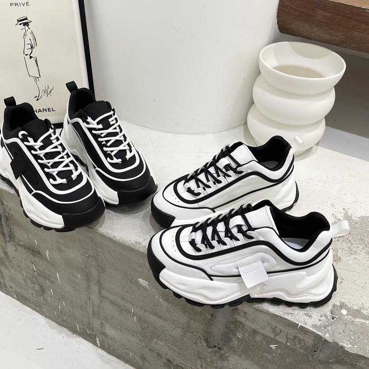 Modern.. LIVISON Jovanka  Sepatu Wanita Sneakers Shoes SP017 Hitam