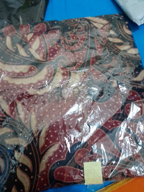 Batik Dolby Dolbi Dobby Doby Tenun Sutra Tulis Katun Atbm Baron Atasan Batik Wanita Sogan Srg308