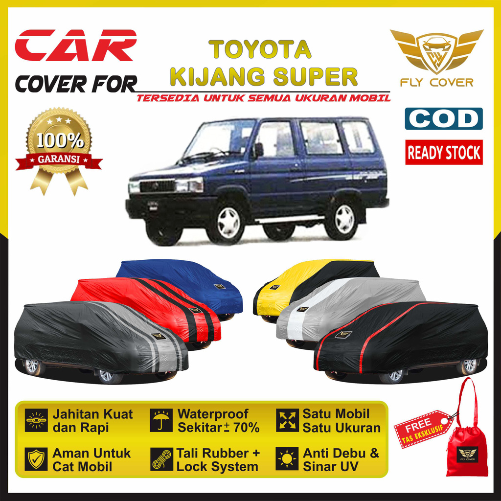 Jual Cover Mobil KIJANG SUPER Sarung Mobil Toyota KIJANG SUPER LONG SHORT Selimut Mantel Tutup Penutup Indonesia Shopee Indonesia