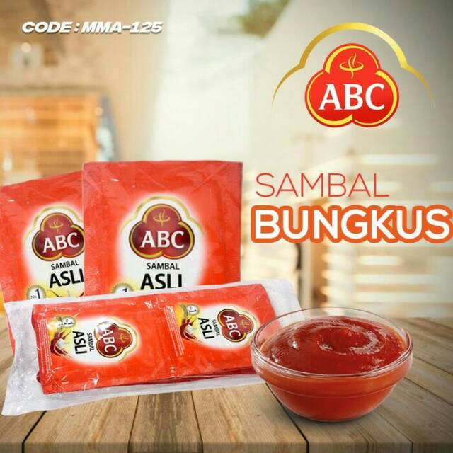 

ABC Sambal Bungkus 18gram - MMA-125