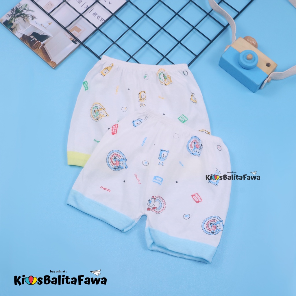 (ISI 6-12 PC) Celana Pendek Bayi / SNI Bawahan Baby New Born Anak Laki Perempuan Celana Bayi Pop Grosir Babycinnamon