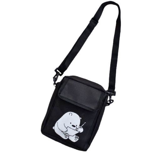 Grosir tas slempang mini pria Termurah / Sling bag Mini Sablon [A39]