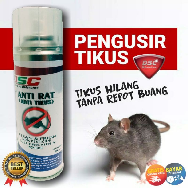 Pengusir tikus mobil ampuh / Anti rat DSC ukuran 250 ml