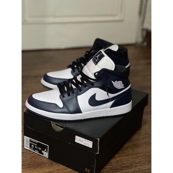 Air Jordan 1 Mid Armory Navy Second like neww