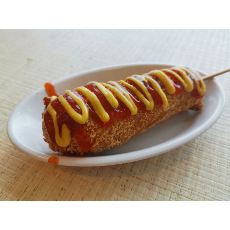 

CORNDOG ISI FUL MOZARELA