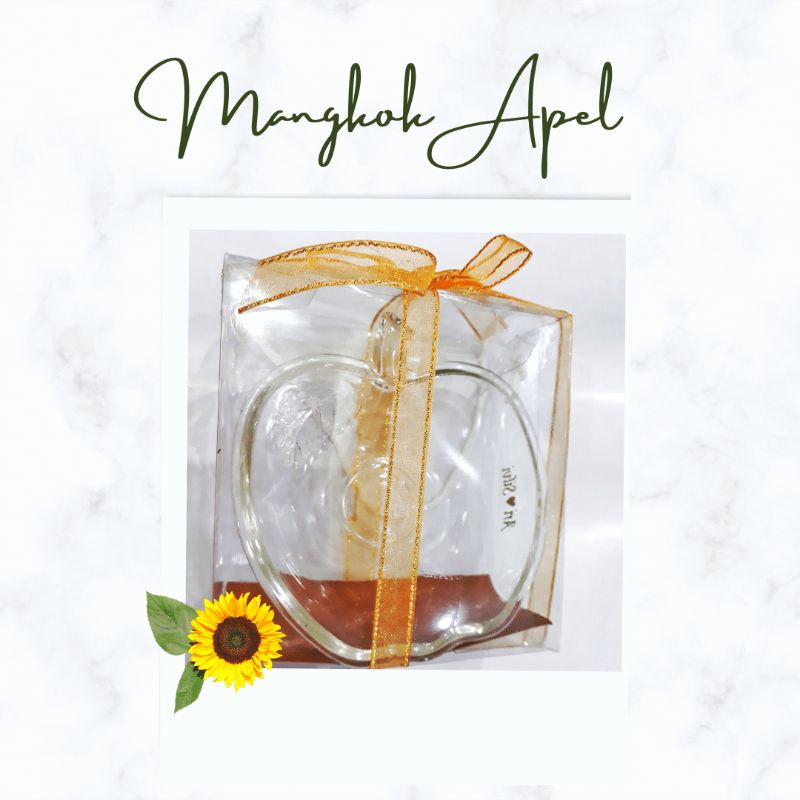 Preloved Mangkok Apel / Mangkok Souvenir (per 4pcs)