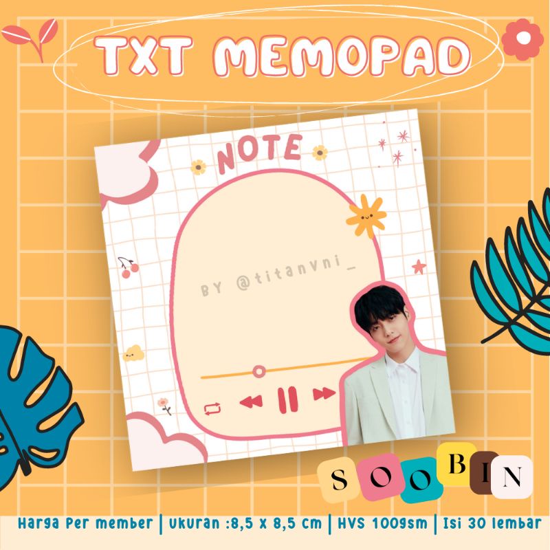 

TXT MEMO PAD VOL. 1