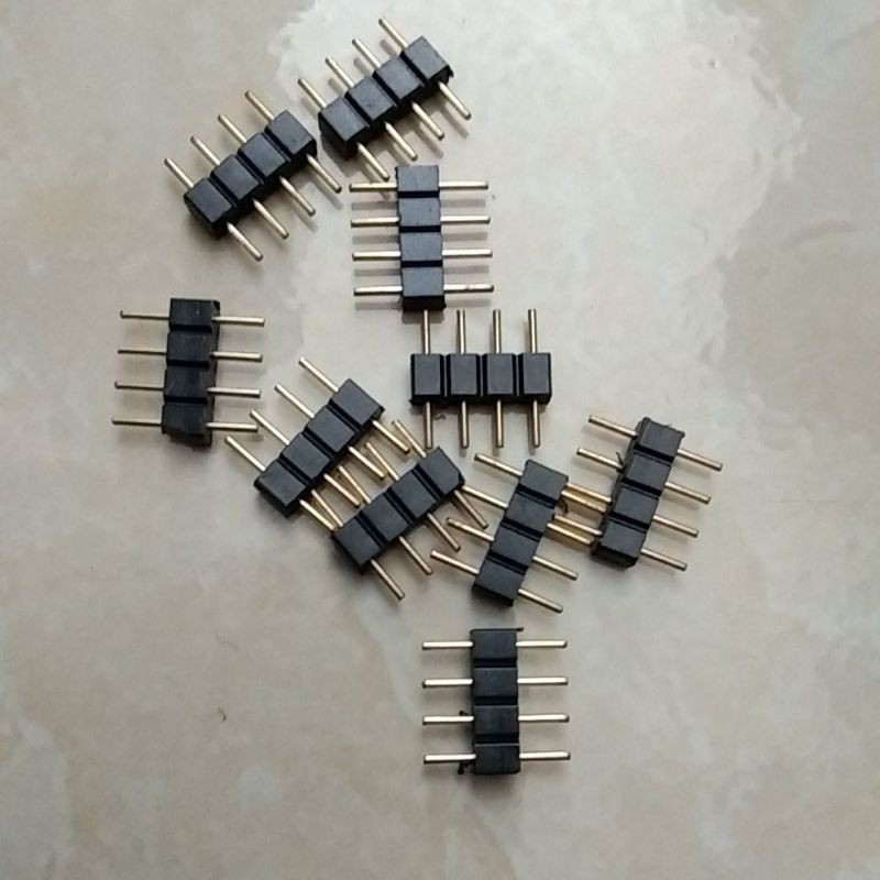 PIN conector LED RGB / Soket modul LED RGB lampu strip