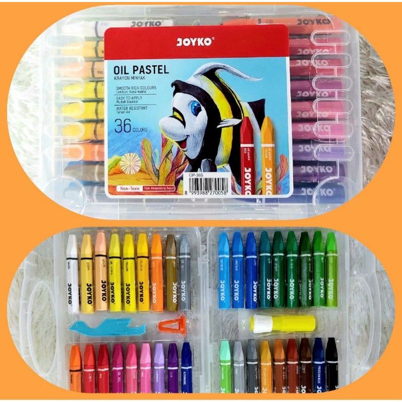 

Crayon/Krayon/Oil Pastel/Crayon Minyak Joyko 36wr(C214)
