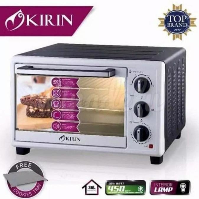 KIRIN KBO-360LW Oven Listrik Kapasitas Besar 36 Liter Low watt