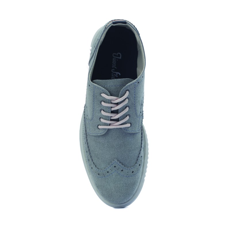 Gibson Wingtip Grey | Sepatu Sneakers Kerja Ori Tali Pria/Men Sneaker Footwear | FORIND x Giant Flames