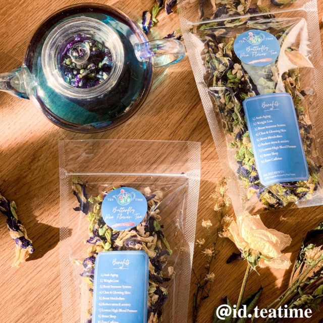 

Butterfly Pea Flower Tea /Teh Telang