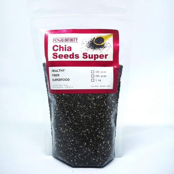 

Jual ORGANIC CHIA SEED 250 GRAM MURAH HARGA GROSIR Limited