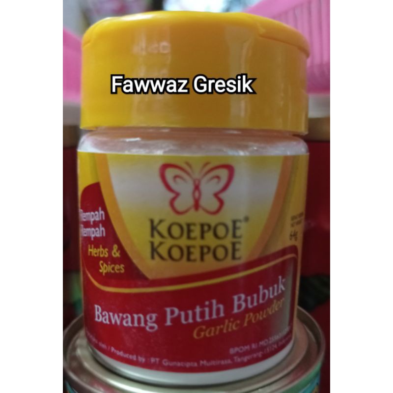 

BAWANG PUTIH BUBUK (64gr) koepoe / kupu