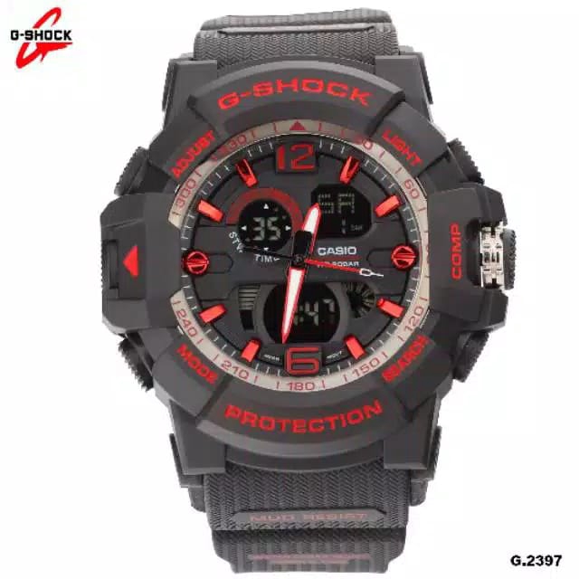 COD✔️ / Bayar Tujuan / Jam Tangan Pria Sporty Casio G-Shock GS-2397 / Ready 9 Warna