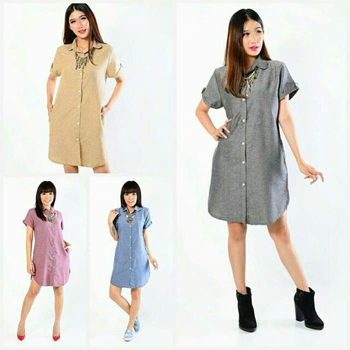 Tunik Arumi / mini dress / dress wanita