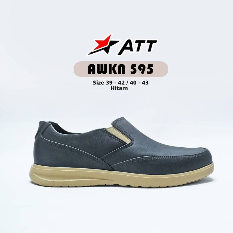 SEPATU PANTOFEL PRIA KARET SEPATU PRIA KARET PRO ATT AWKN 595 SEPATU SLIP ON PRIA