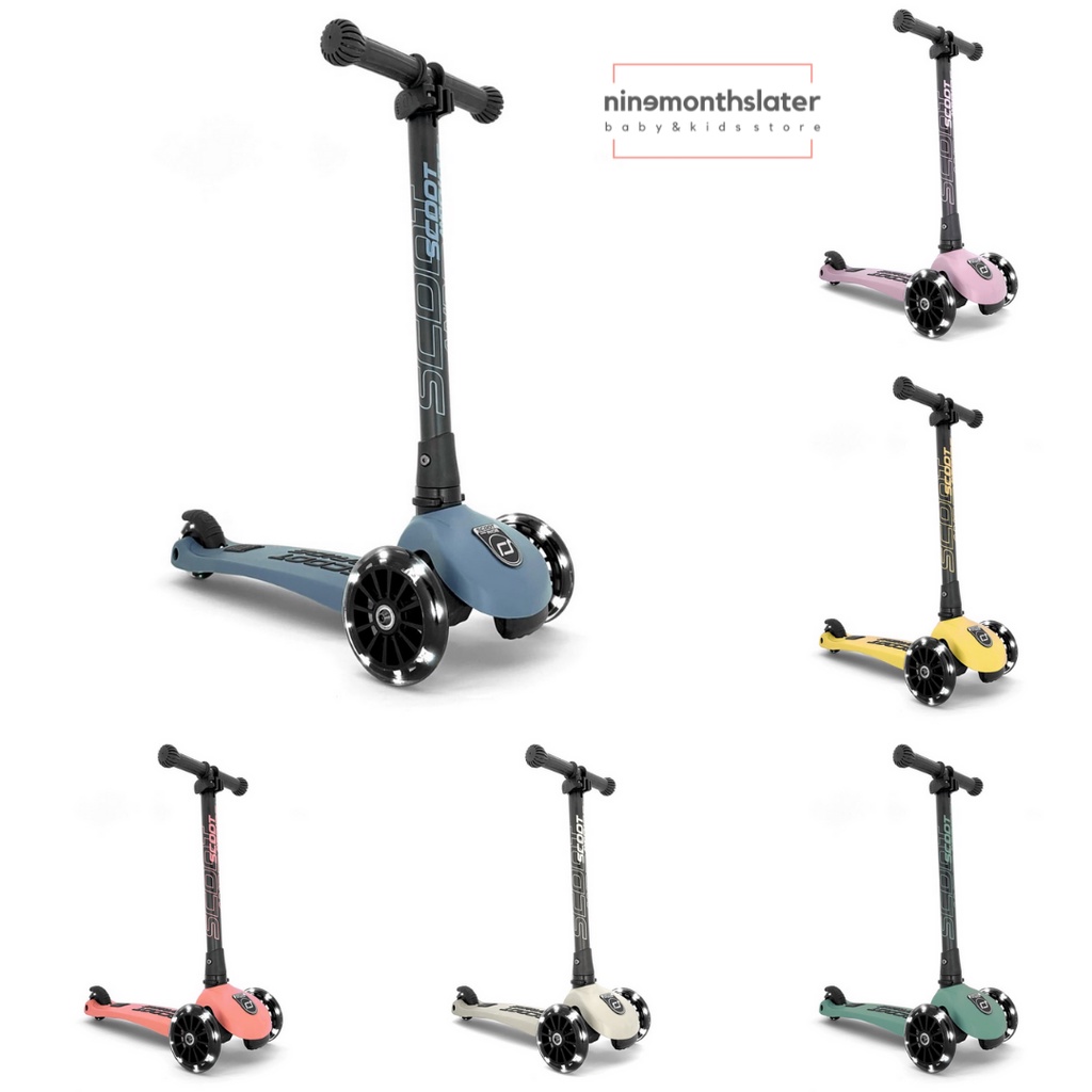Scoot and Ride Highway Kick 3 Scooter - Sepeda Skuter Anak Skooter Scoot Baby Pedal Kids Toddler Balita Mainan Roda Hadiah Ulang Tahun