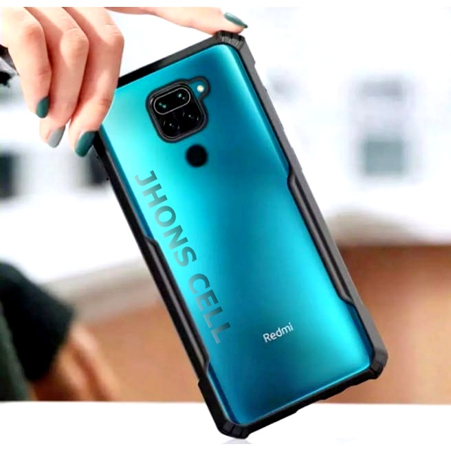 Casing Xiaomi Redmi Note 9 - Note 9 Pro Armor Transparent Case Softcase