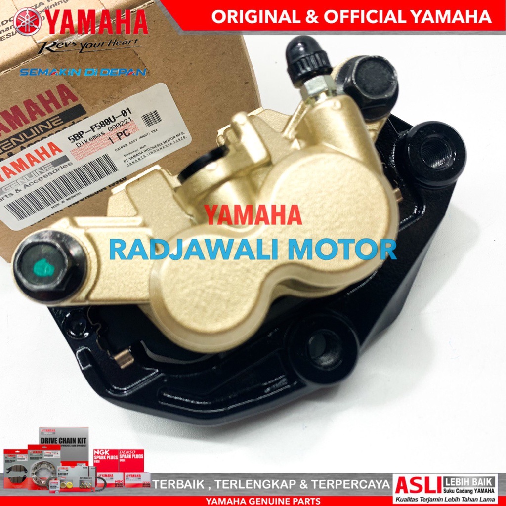 KALIPER CALIPER CAKRAM DEPAN RX KING 2002-2004 ASLI YAMAHA 5BP-F580U-01