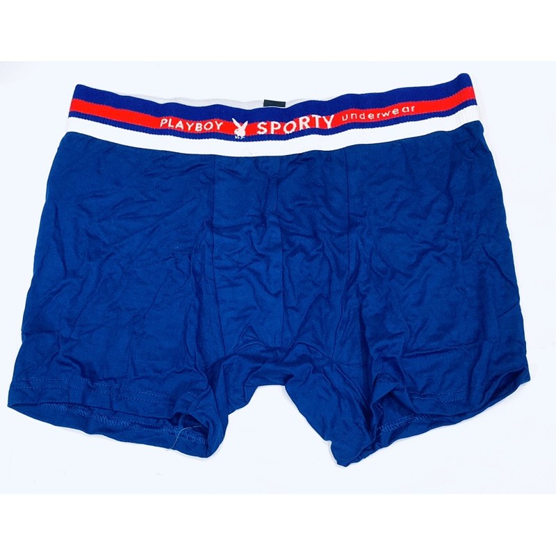 CD | Celana Dalam Boxer Pria PLAYBOY BXR 03-002 Bahan Katun Lembut