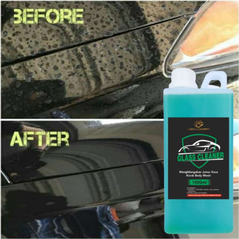 GLASS CLEANER Pembersih jamur kaca, Obat jamur kaca mobil dan jamur body mobil