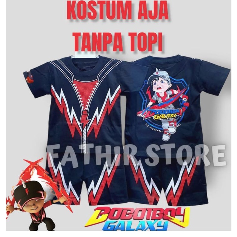 SETELAN ANAK KOSTUM BOBOIBoyaTERBARU PETIR