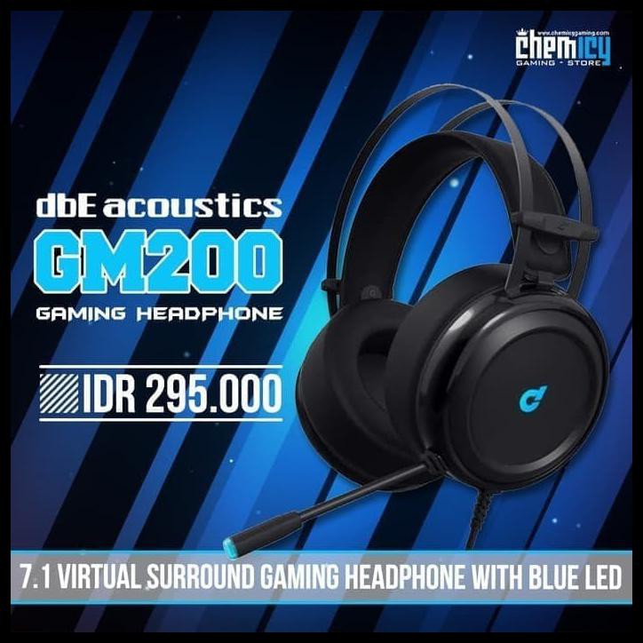 kp0l dbe gm200 7.1 virtual surround sound gaming headset / headphone uepm