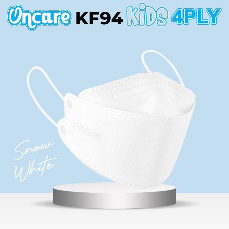 Masker KF94 Anak Oncare Surgical Face Mask Isi 10 Pcs