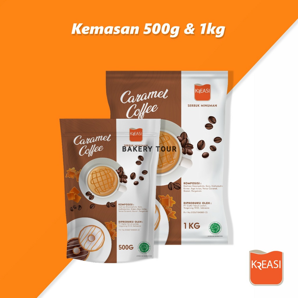 

Grosir Bubuk Minuman Buble Boba / Drink Powder Caramel Coffee Kopi KREASI
