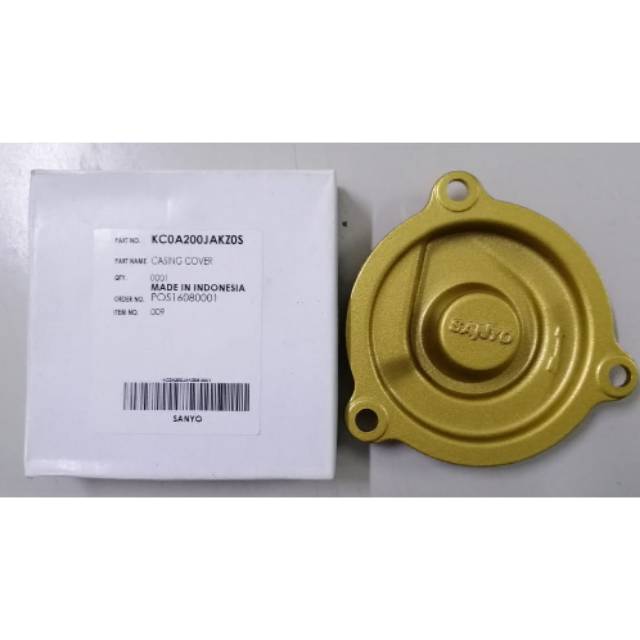 Spare part Pompa Air Sanyo Casing Cover / Tutup Impeller PH-175 C / PH175 C / PH-236 AC / PWH-236 C