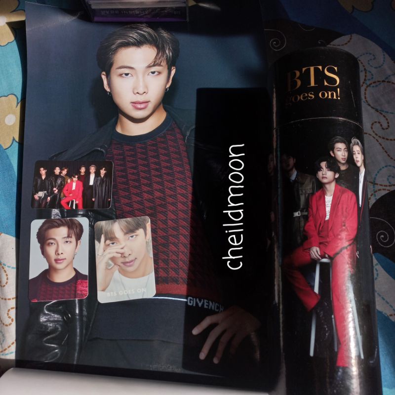 [READY STOCK] PHOTOCARD DICON TUBE BROMIDE NAMJOON DICON MAGAZINE 2020. DICON KOREA JEPANG JAPAN NAM