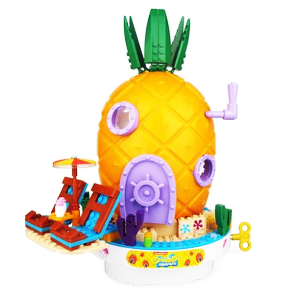 Mainan Lego Anak 2019 SpongeBob Music Pineapple House Compatible legoigery SpongeBob Friends