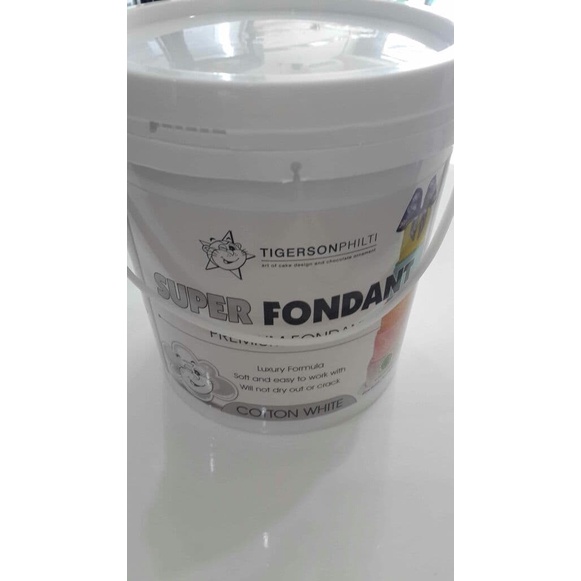 

Ds2011Z Fondant Tigerson 1 Pail (5 Kg) Xz20X1Z11