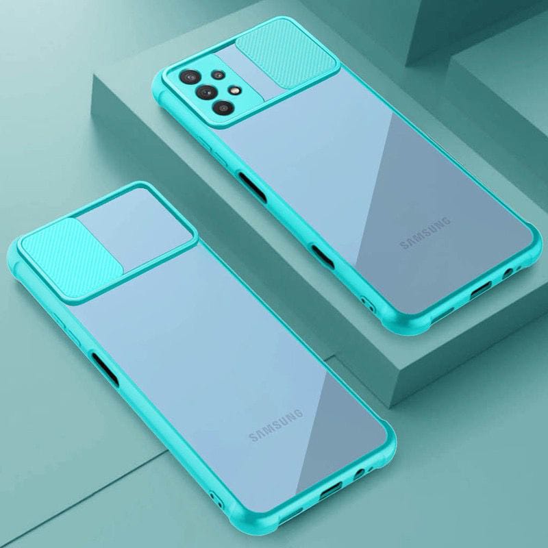 CASE WINDOW CLEAR SAMSUNG S20 FE S20FE ACRYLIC CASING SLIDE COVER HARD CASE LENS CAMERA PROTECT