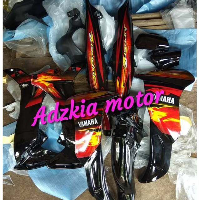 Cover body yamaha jupiter z burhan hitam full alus ...