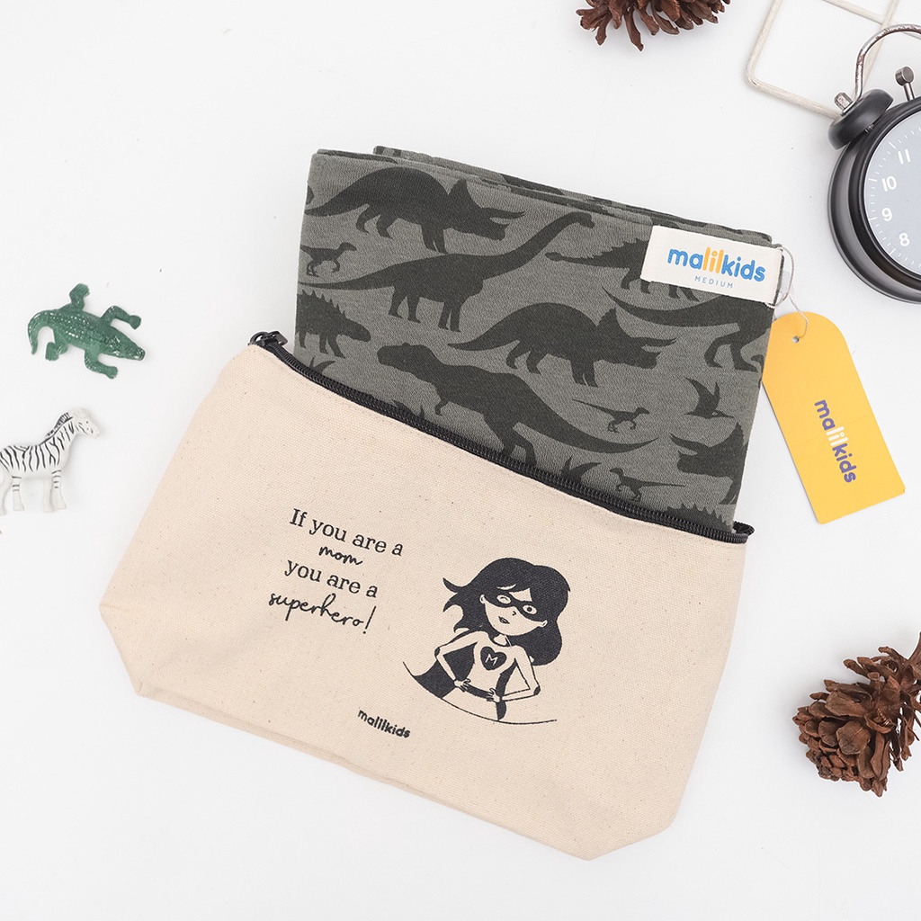 Malilkids Gendongan Bayi Instan Geos Premium Dino Army-4