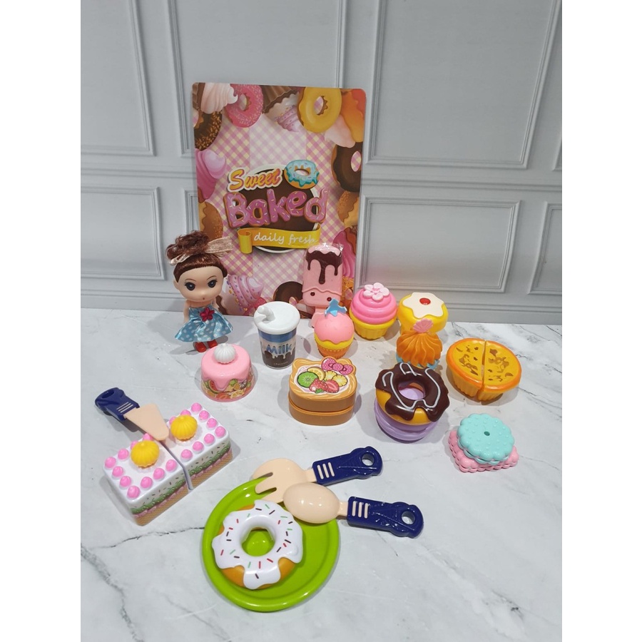 MAINAN KUE CAKE POTONG BIRTHDAY CAKE CUTTINGNO.960-11