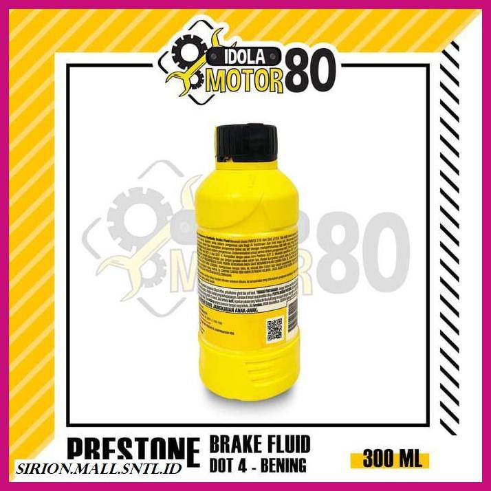 

Lehebleheb- Minyak Rem Prestone Dot 4 Warna Bening Isi 300 Ml -Originallll.